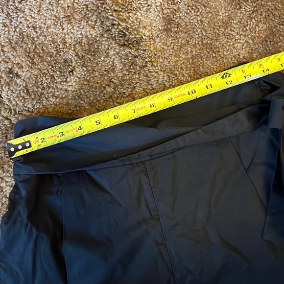 J. Crew Black Tie-Waist Shorts in Cotton Poplin Size 2 - Picture 8 of 9